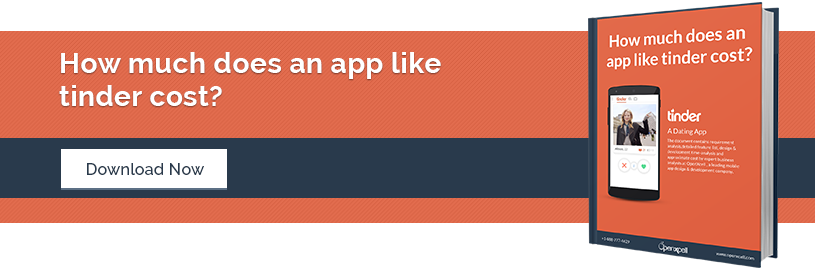 how much does an app like tinder cost
