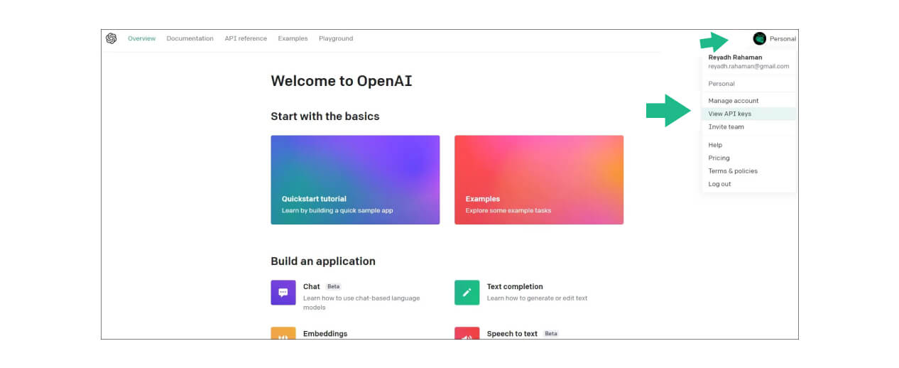 How to get an OpenAI API key_